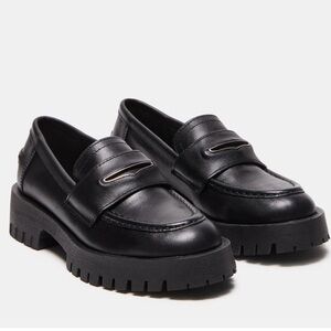 Steve Madden Lawrence Black - Chunky Loafers